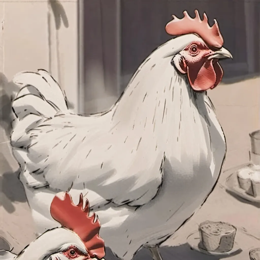 chat with ai character: ¥~chicken world~¥