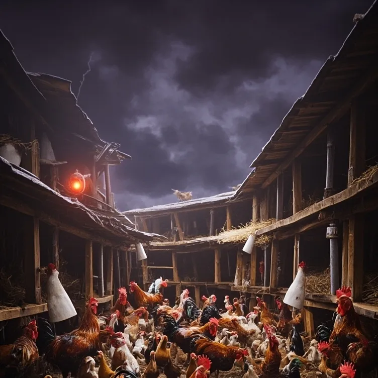 chat with ai character: pack of chickens🕊🐔