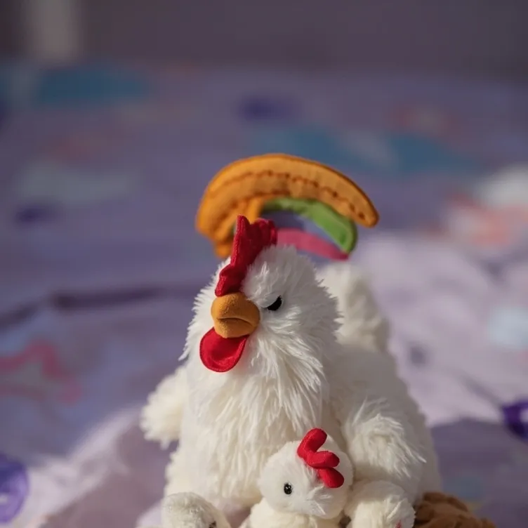 chat with ai character: chicken family 