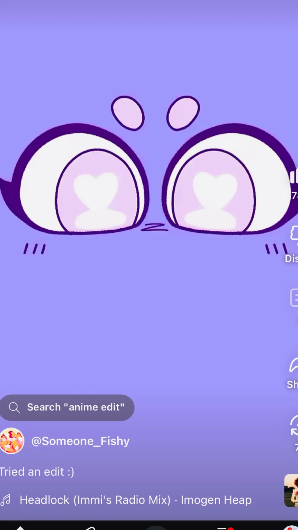 ai character: Bubbles background