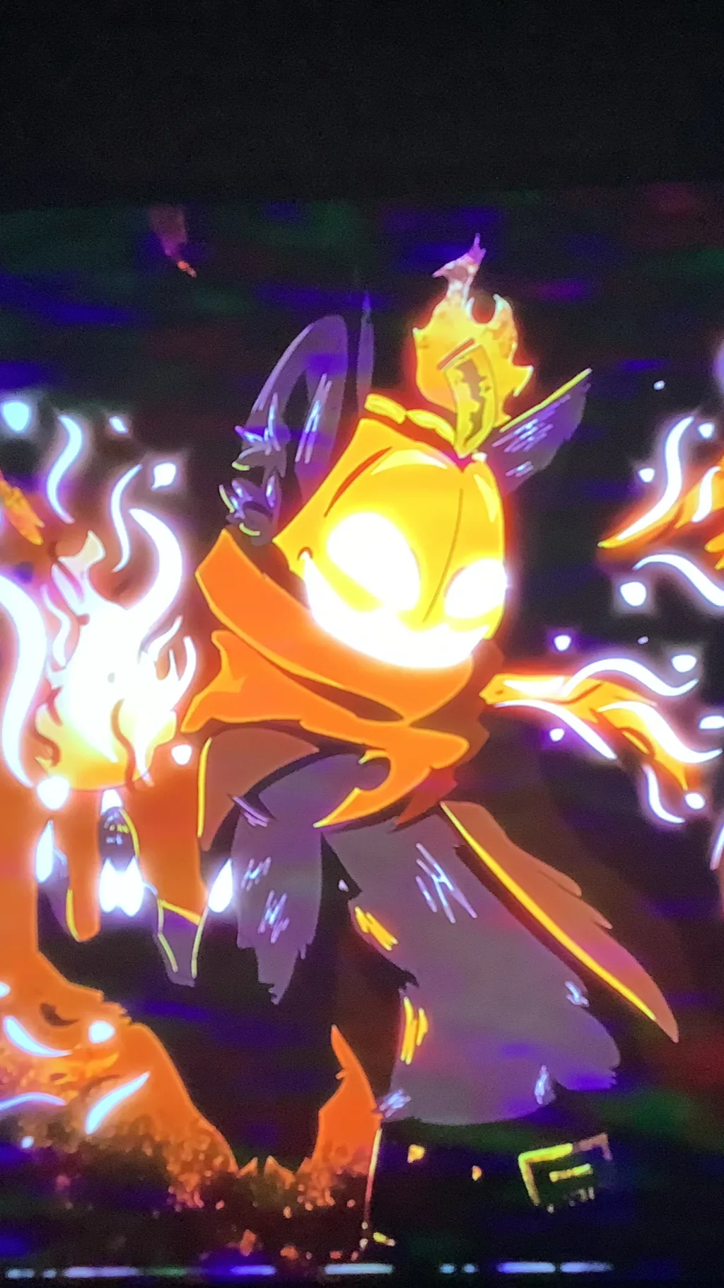ai character: Firewrath background