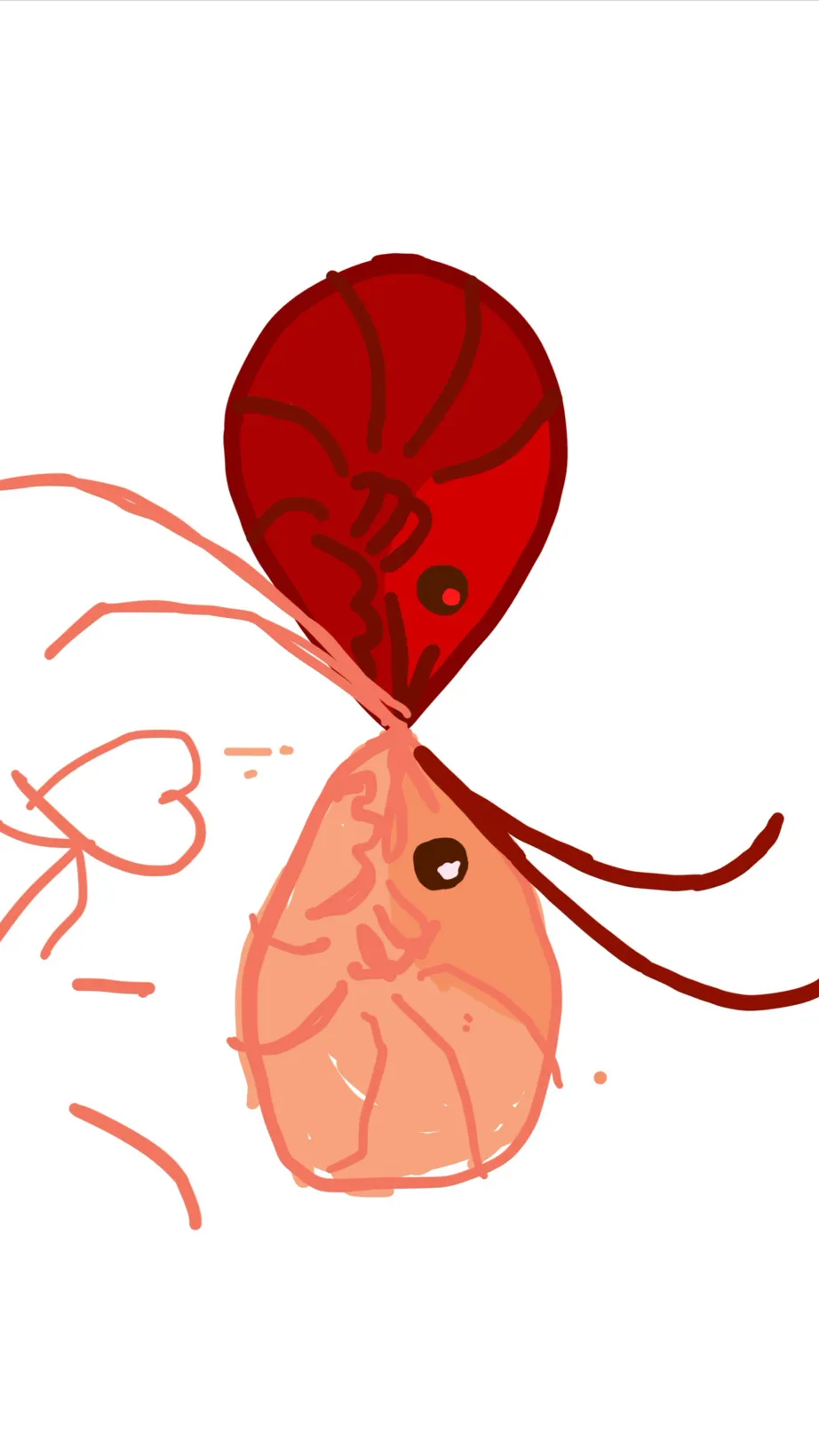 ai character: Løve shrimps background