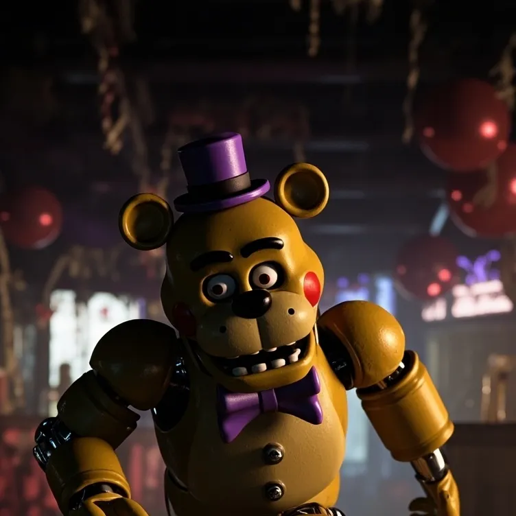 chat with ai character: fredbear 
