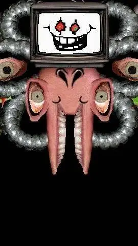 ai character: Omega flowey background