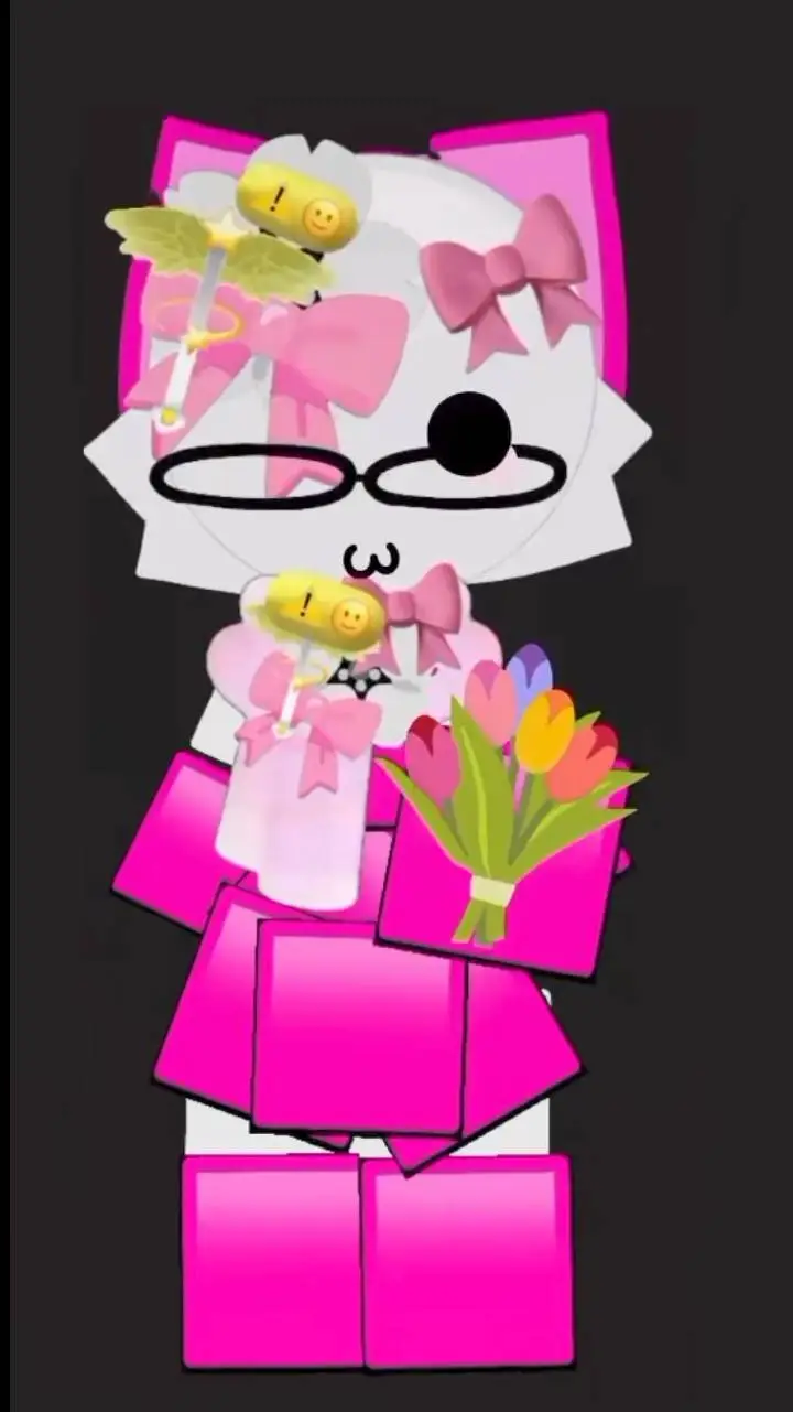 ai character: emoji cat oc background