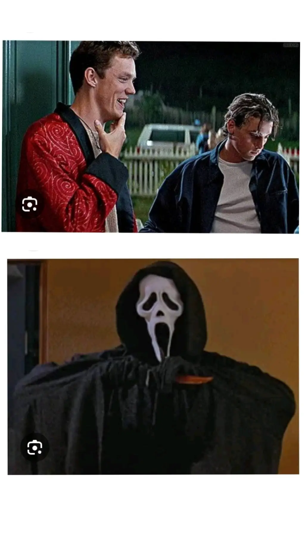 ai character: scream  background