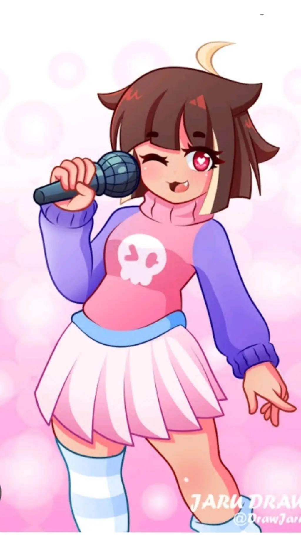 ai character: QT fnf background