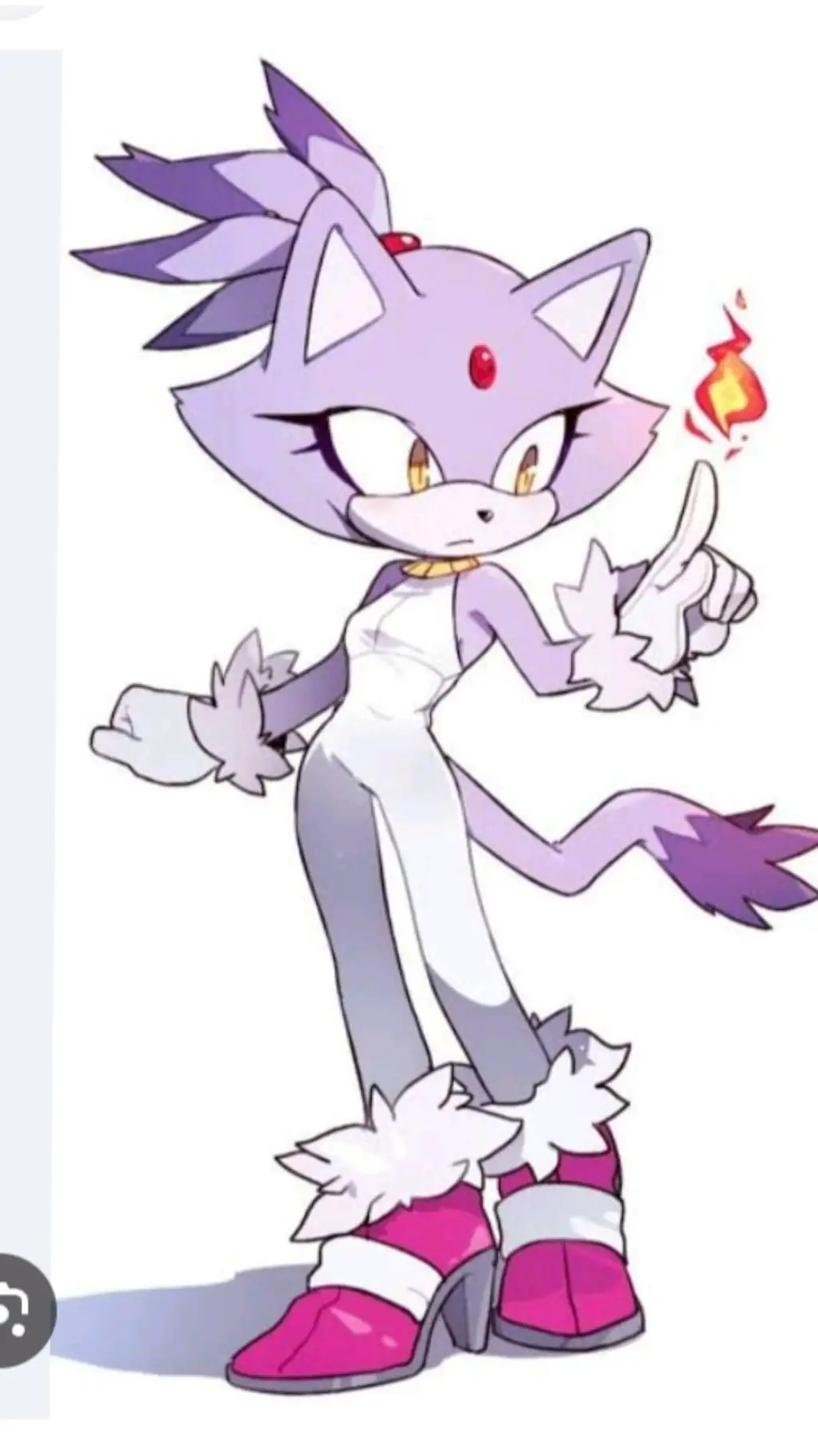 ai character: blaze background