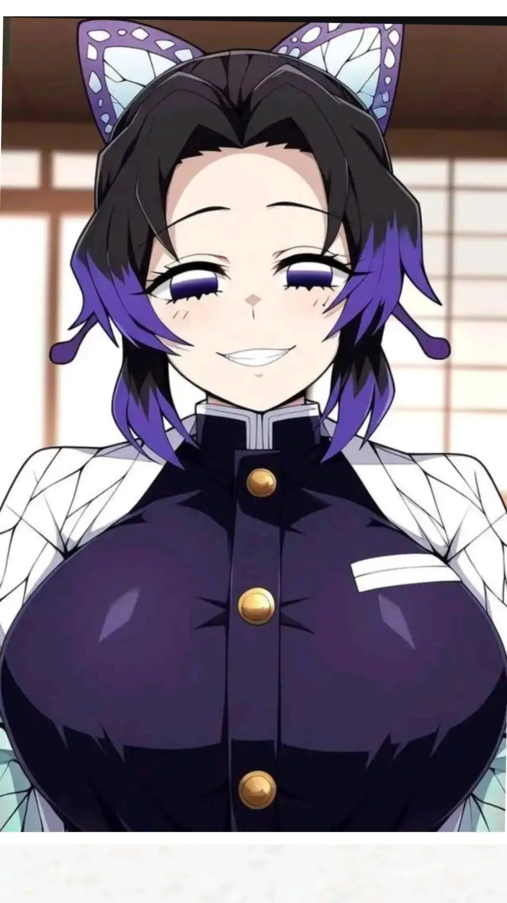 ai character: Shinobu  background