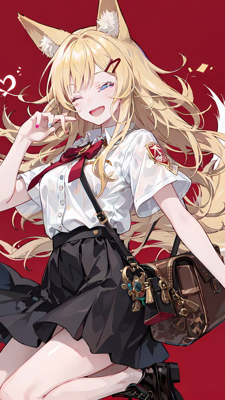 ai character: Lumina background