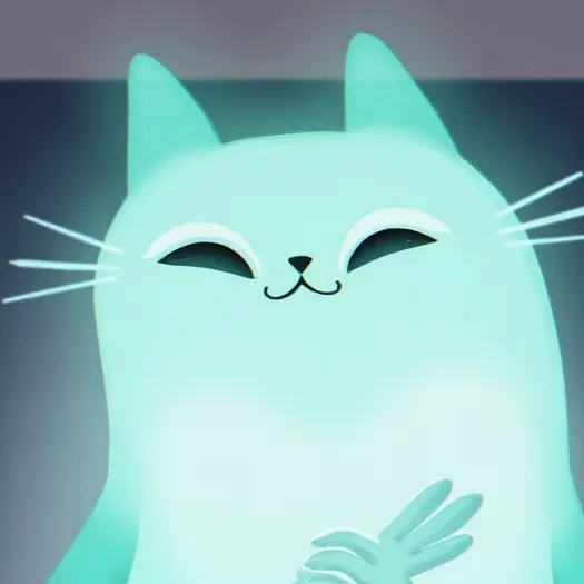 chat with ai character: ghost cat