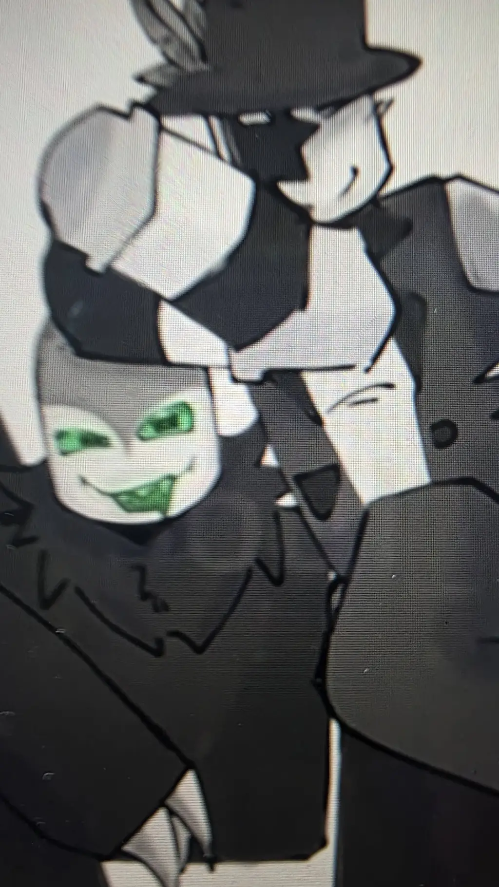 ai character: Pursuer x Artful background