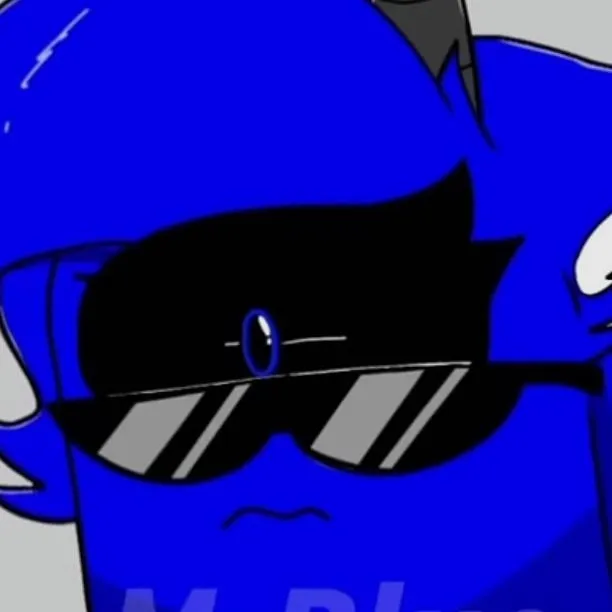 chat with ai character: Dark blue