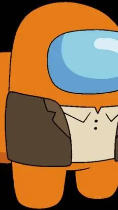 ai character: Orange (impostor)  background