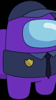 ai character: Purple background