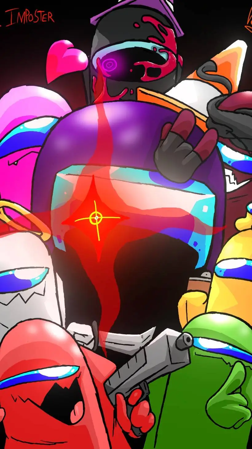 ai character: Imposter v4 background