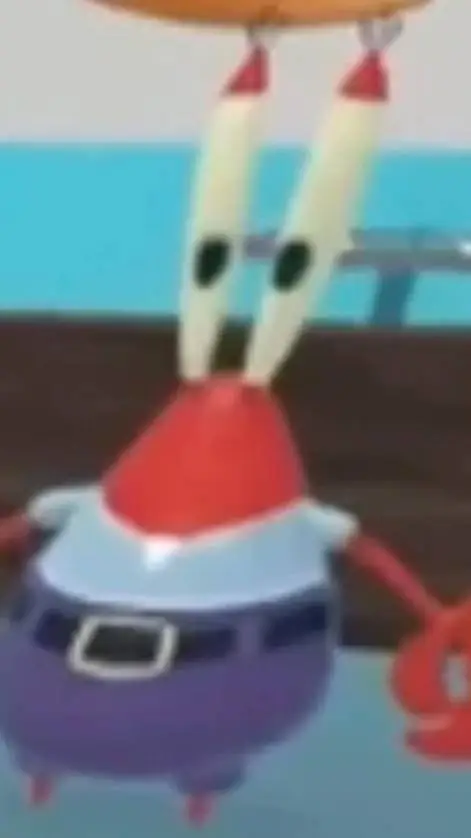 ai character: Mr. Krabs background