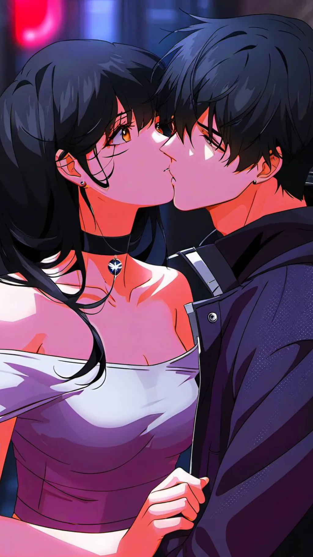 ai character: Your boyfriend  background