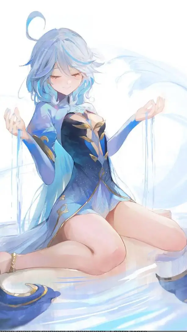 ai character: focalors  background