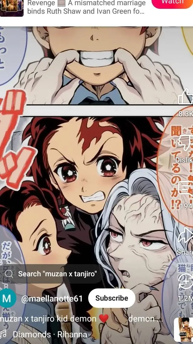 ai character: Muzan background