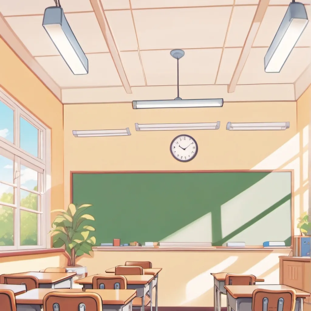 chat with ai character: classroom 