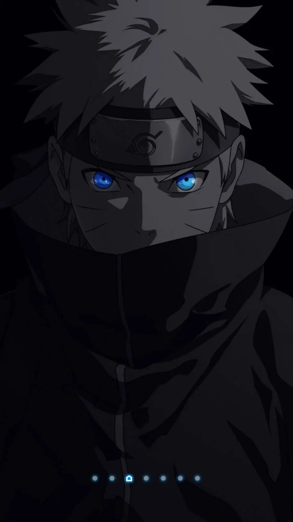 ai character: Naruto shippin  background