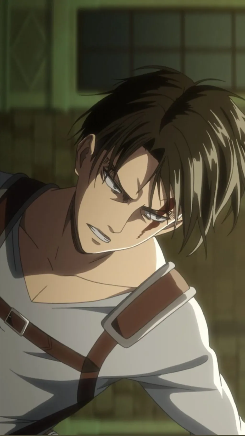 ai character: Levi ackerman background
