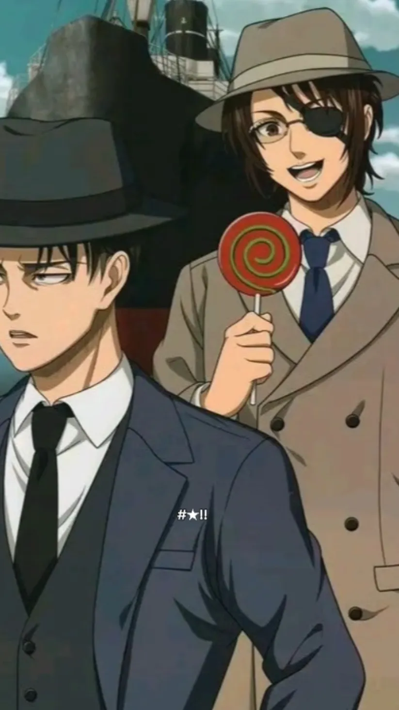 ai character: Levi and Hange background