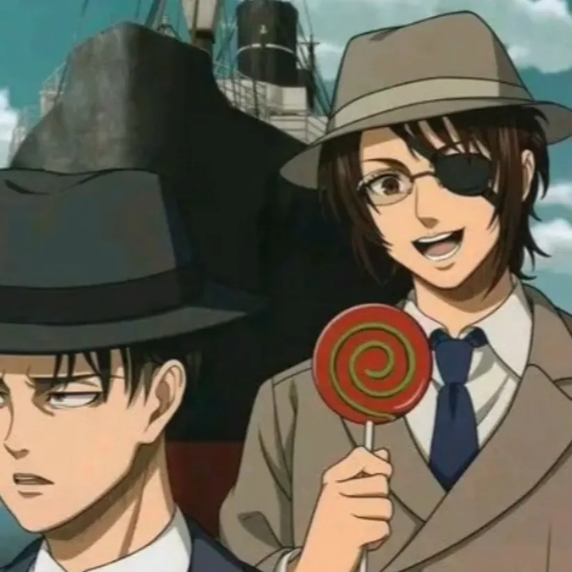 chat with ai character: Levi and Hange
