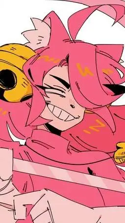 ai character: Pink (Deltarune) background
