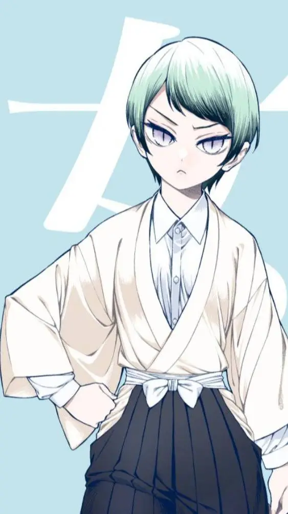 ai character: yushiro lil sis  background