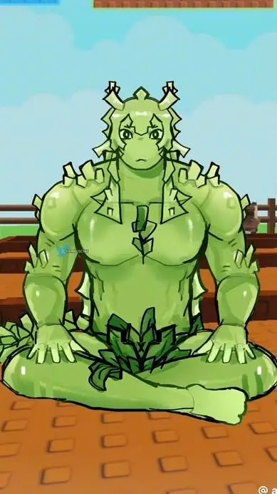 ai character: Romanesco Seed~ background