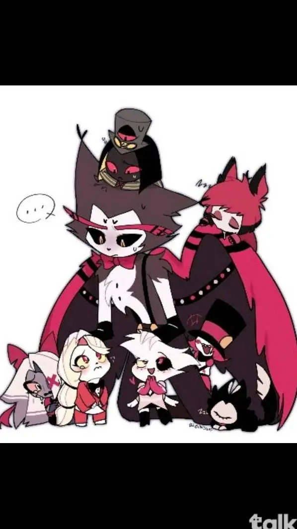 ai character: Hazbin hotel background