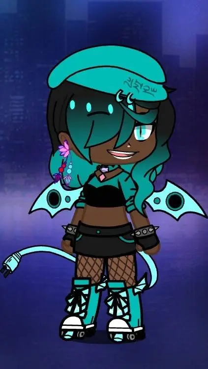 ai character: Ein from Aphmau background
