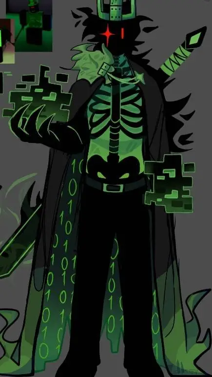 ai character: Killer 1x1x1x1 background