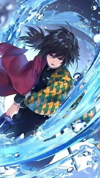 ai character: Giyu Tomioka {♡} background