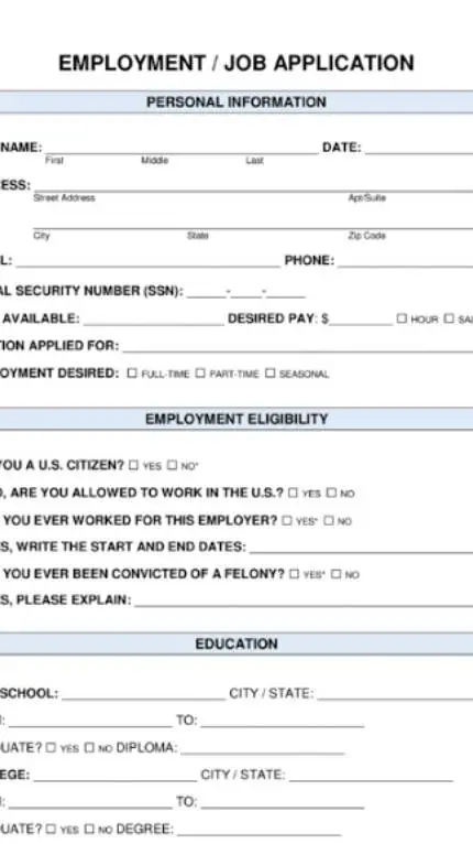 ai character: Job application :3 background