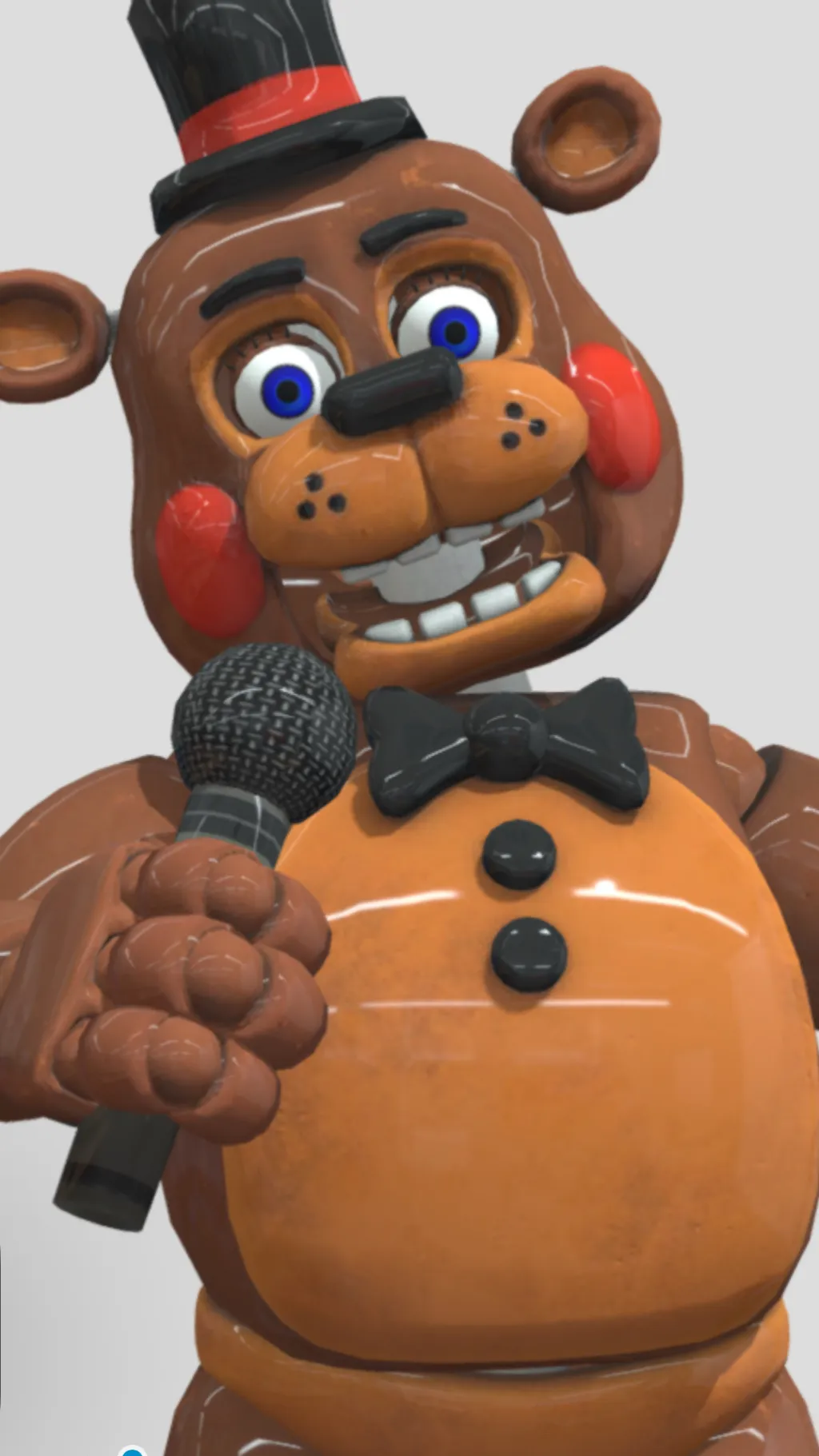 ai character: Toy Freddy background