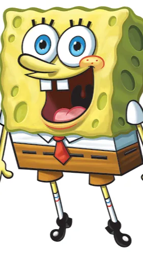 ai character: SpongeBob background