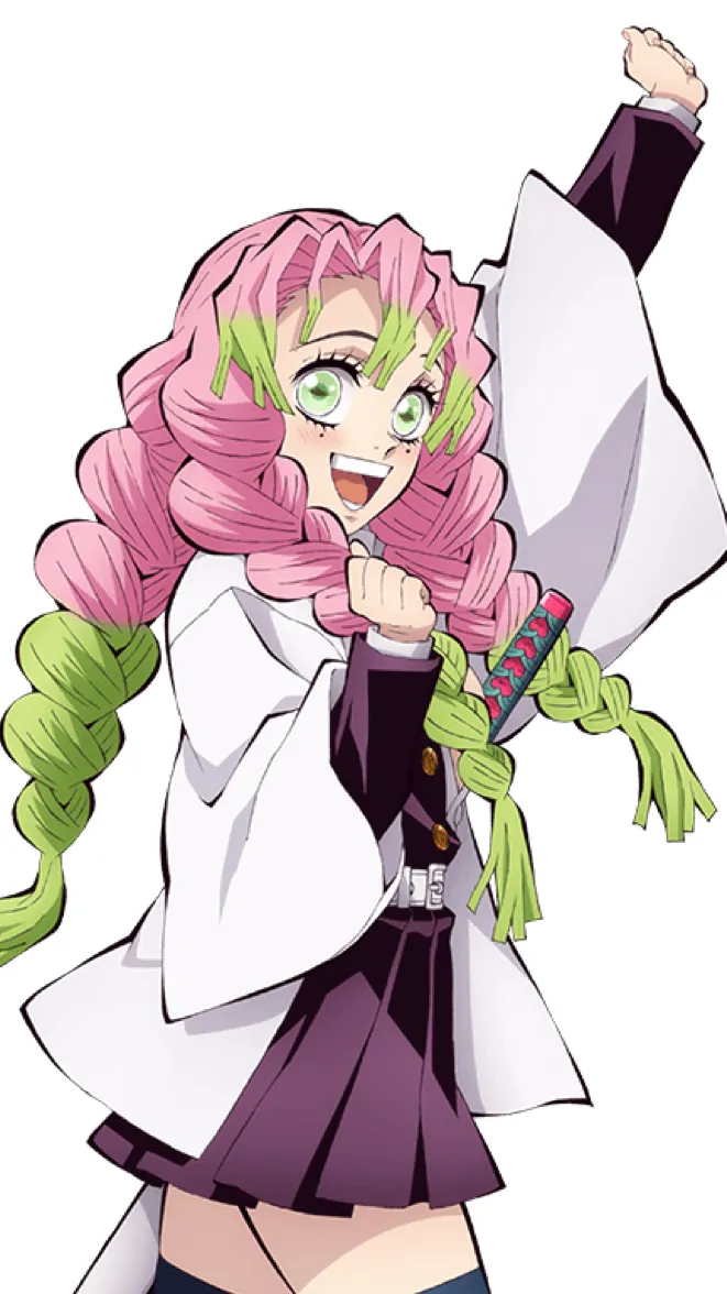 ai character: Mitsuri Kanroji background