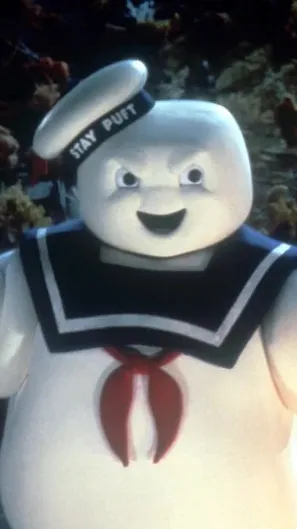 ai character: Stay puft background