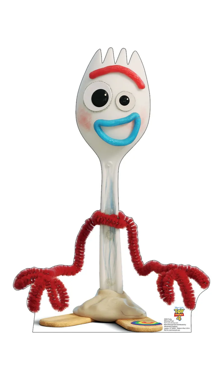 ai character: Forky background