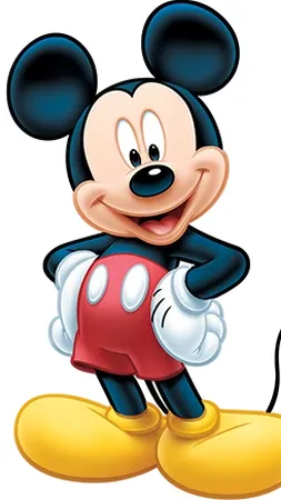 ai character: Mickey Mouse background