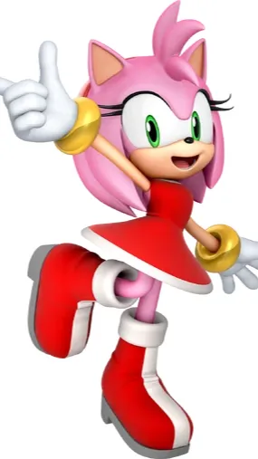 ai character: Amy Rose background