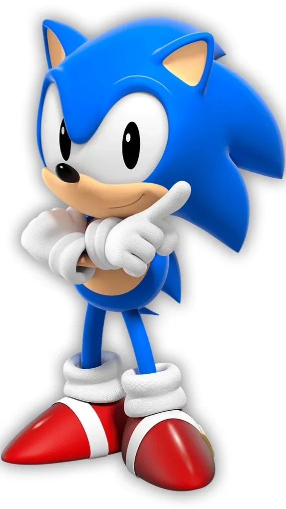ai character: Classic Sonic background