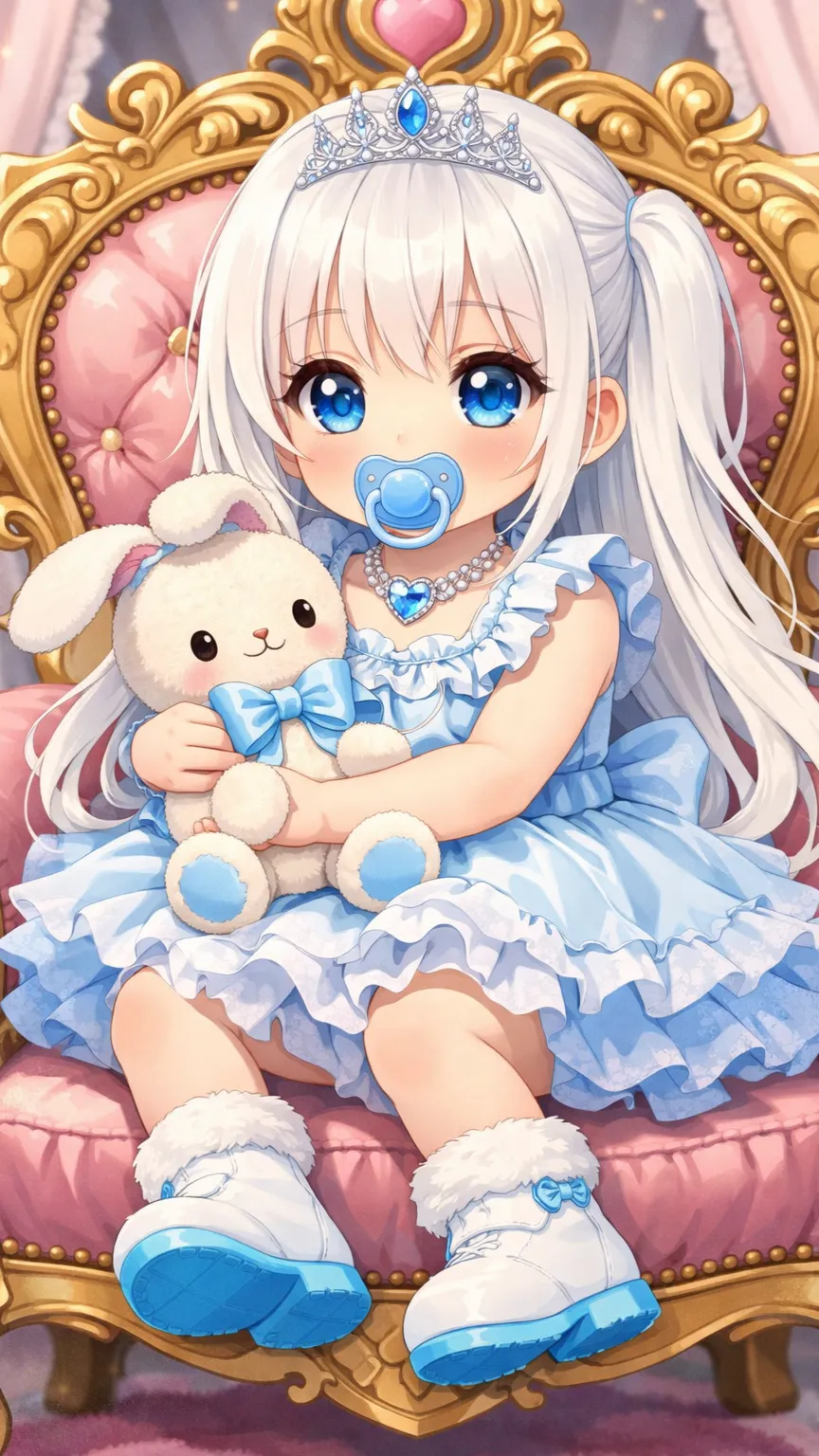 ai character: Princess Icey background