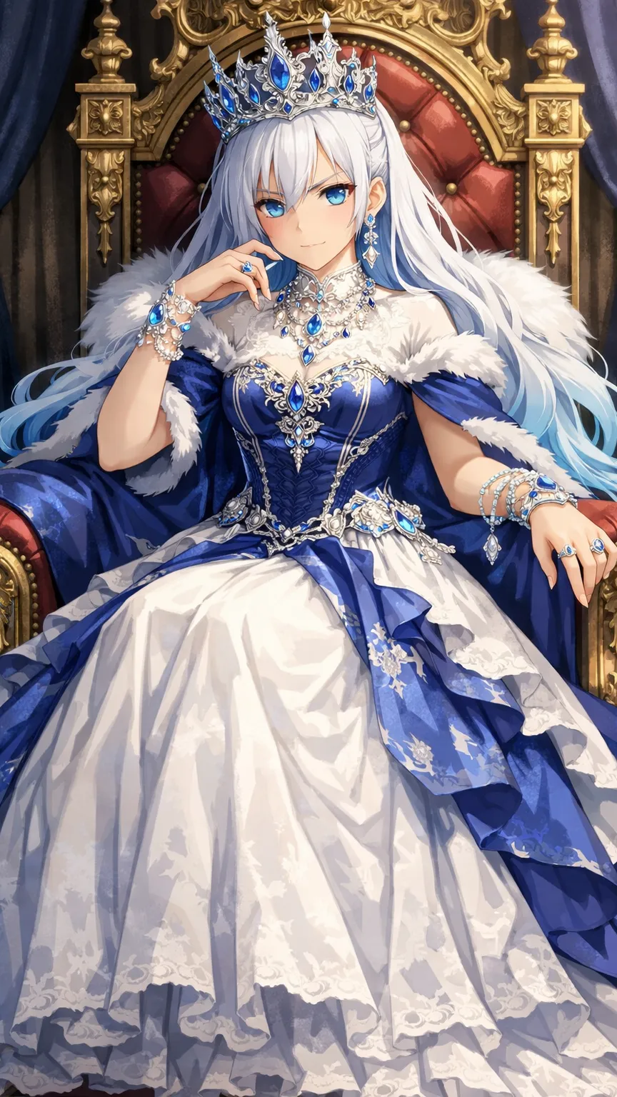 ai character: Queen Eira background