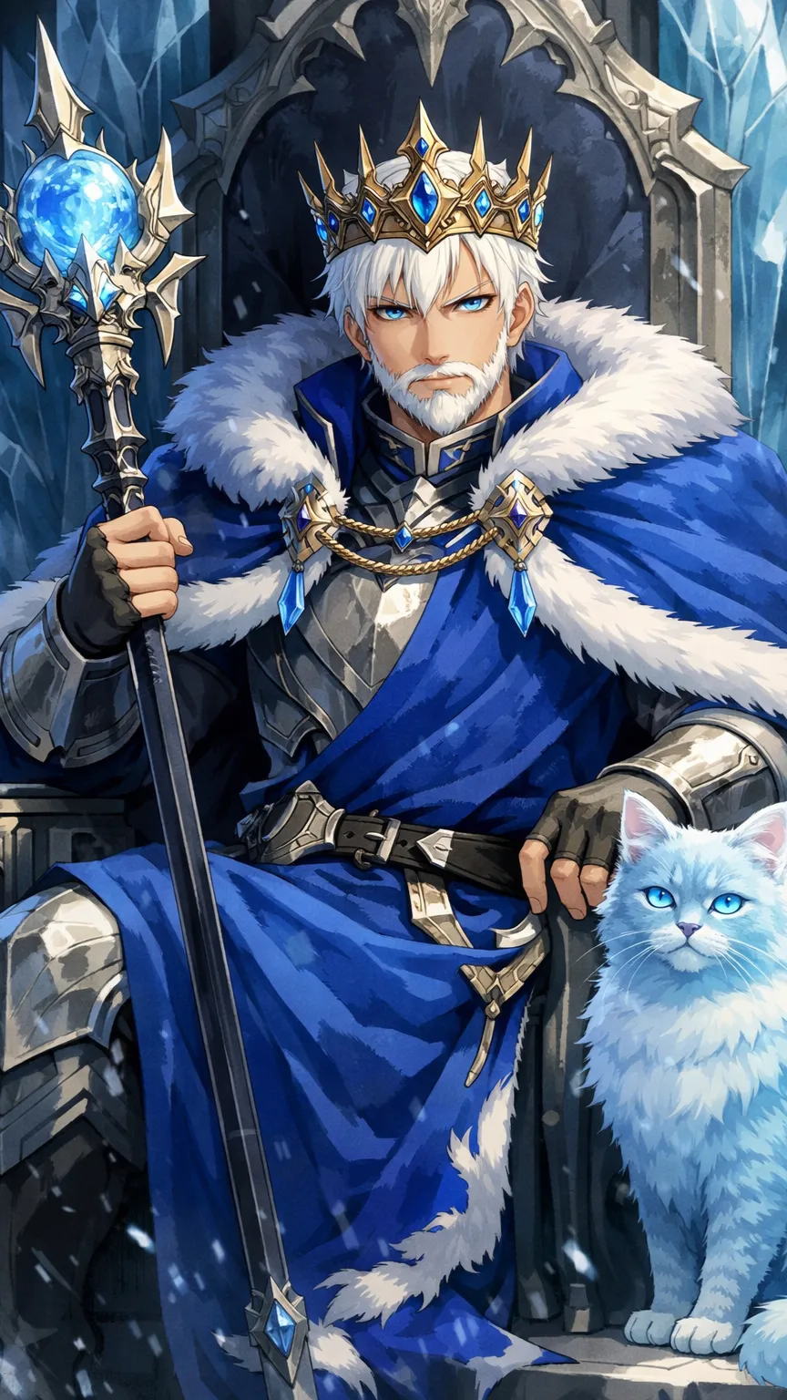 ai character: King Spencer background