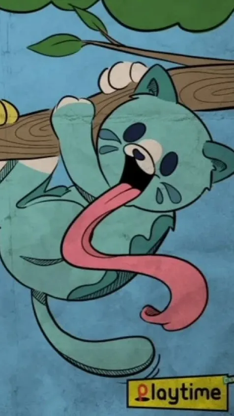 ai character: Candy Cat background