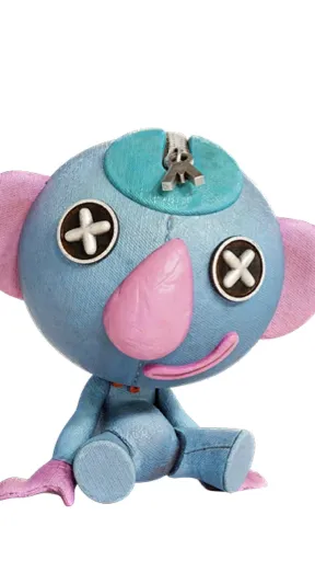 ai character: Doodle Bones background